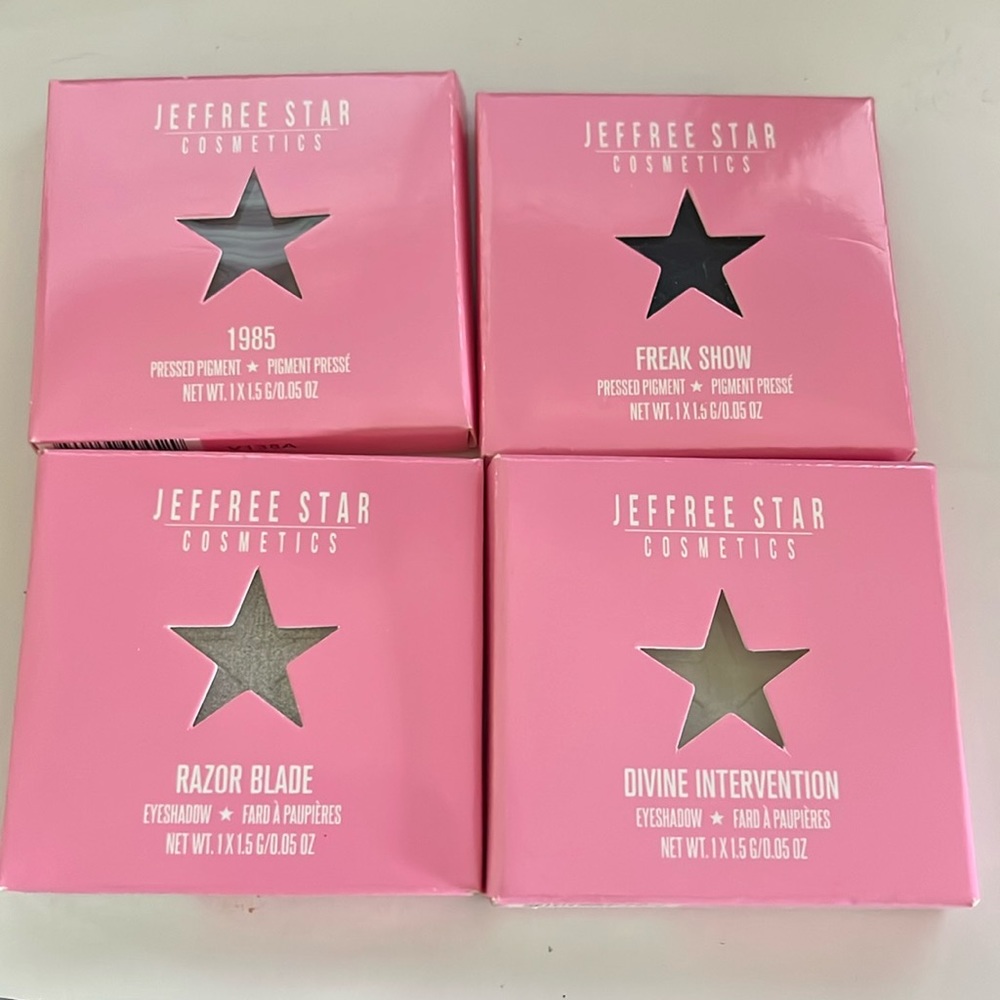 Jeffree star individual eye shadows